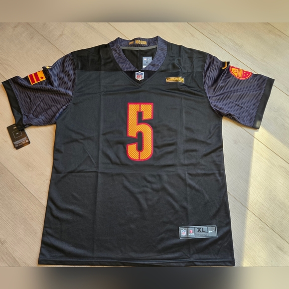 Jayden Daniels #5 Black Jersey Men - Picture 2 of 6